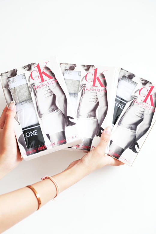 也太可了吧，引力带内裤三条入。原盒品相の字母平角内裤C062166 商品图2