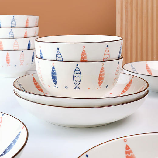 好来宝HLB-MY01小鱼16件套 商品图2