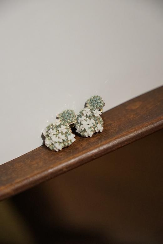 tamas 绿色复古耳钉/耳夹 商品图2