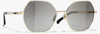 CHANEL 浅灰色女士方形太阳镜 商品缩略图0