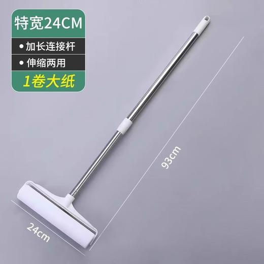 【清洁神器来袭✨】加宽滚筒+伸缩长杆，毛发灰尘无处可逃！💨床上地上全搞定，轻松解决卫生死角，拒绝弯腰就是这么省力！🔥粘毛器滚筒滚刷  商品图11