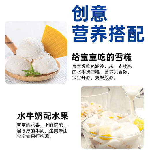 【高钙优质蛋白】ABD水牛纯牛奶 1提5袋（160g/袋） 商品图5