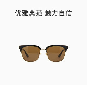 GUCCI 茶色女士方形太阳镜