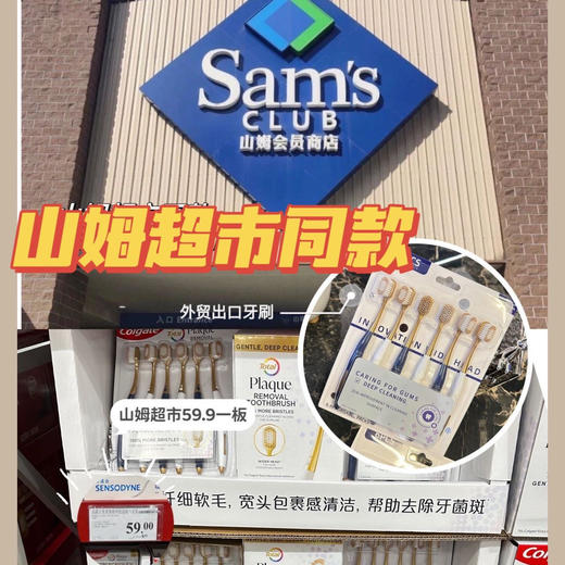 「15.9元到手12支！山姆同款售119.8」丨成人软毛牙刷高密植毛技术 柔软舒适 商品图4