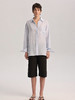 THEHOYAN｜TH2504-B  04 oversized linen shirt lightblue 亚麻衬衫 [ 浅蓝 ] 商品缩略图5
