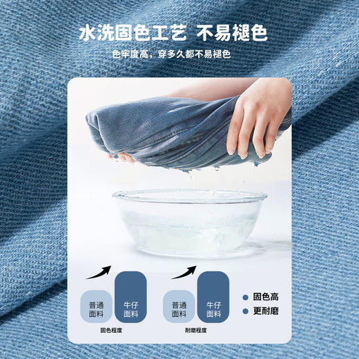 贝贝怡夏季女童牛仔裤ZB2EK039 商品图6