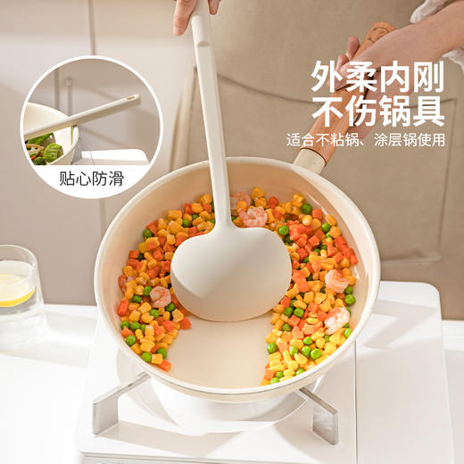 摩登主妇硅胶蘑菇铲家用不粘锅炒菜铲子食品级专用炒勺耐高温锅铲 商品图3