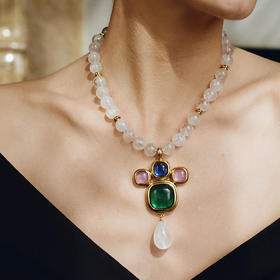 北京仓｜Goossens Paris-Renaissance-十字架 吊坠 项链［法国设计师］