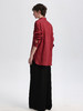 THEHOYAN｜TH2504-R  04 oversized linen shirt BURGUNDY 亚麻衬衫 [ 酒红 ] 商品缩略图5