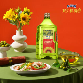 贝蒂斯（BETIS）葵花籽橄榄调和油4L礼盒装 食用油 含特级初榨橄榄油 /粮油调味 /食用油 /调和油 商品图4
