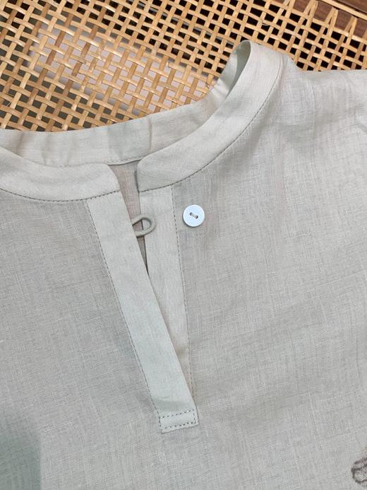 【高品质私服】【IC半门襟短袖花式上衣】精致平整 细腻入微 轻薄舒适 丰富视觉层次G1438-CC【无标出货 介意慎拍】 商品图11