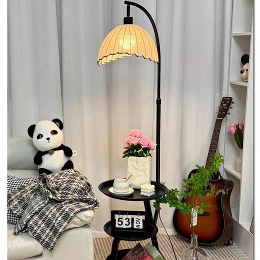 百搭钓鱼灯✨氛围感拉满！护眼灯+置物架一体化，客厅卧室都能用💡360°旋转随心调，潮人都在抢！李佳琦直播间同款落地灯 商品图6