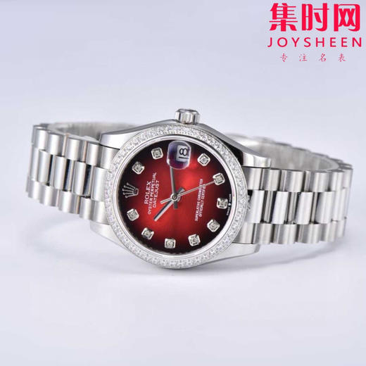 劳力士日志型 CY日志31mm 蛇年渐变红 烟熏红盘 女士腕表 商品图4