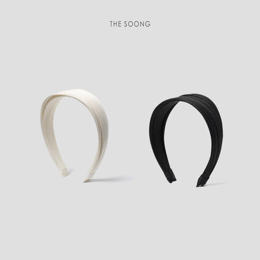 THESOONG|经典天然金丝草手工编织百搭层次感发箍HWZB7337 商品图0