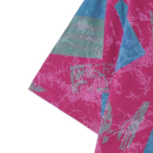 T3960夏季高级感新款男士美式撞色满印字母短袖T恤百搭休闲圆领上衣潮 商品图4