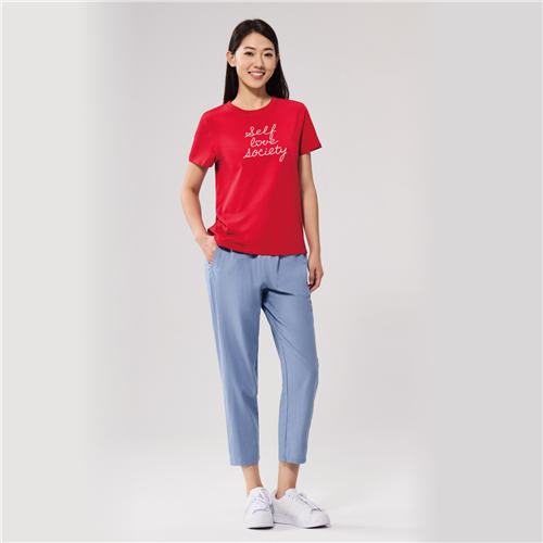 佐丹奴女装25年新款纯棉T恤衫05395216 商品图3