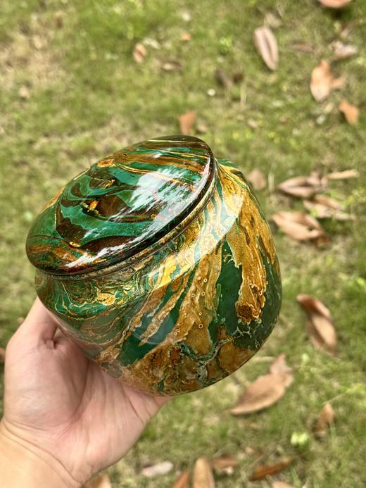 三希堂  流霞系列  敦煌大漆茶罐 商品图5