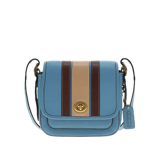 COACH 专柜款Rambler 16女士皮质单肩斜挎包 商品图0