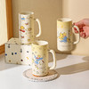 摩登主妇马克杯家用喝水杯陶瓷杯子高颜值办公室咖啡杯可爱早餐杯 商品缩略图4