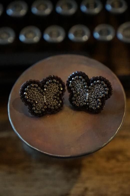 tamas2色蝴蝶耳钉 商品图4