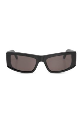 BALENCIAGA 黑色男士飞行员太阳镜