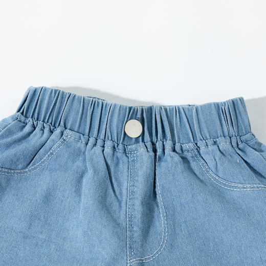 贝贝怡夏季女童牛仔裤ZB2EK039 商品图2