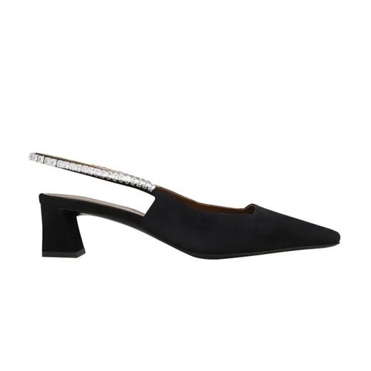 Giuseppe Zanotti 女士签名徽标中跟凉鞋 黑色 I450005002 商品图0