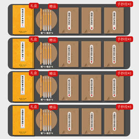 静心手抄本 金刚经心经楞严经地藏菩萨本愿经全12套