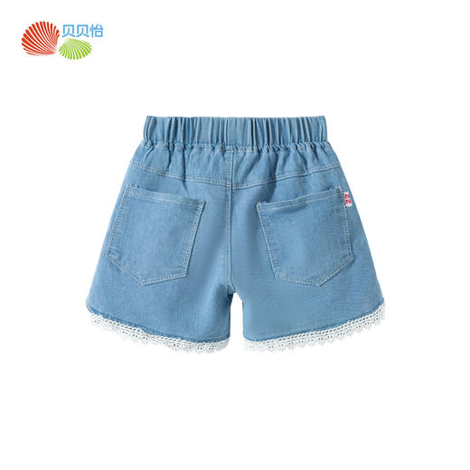 贝贝怡夏季女童牛仔裤ZB2EK039 商品图8