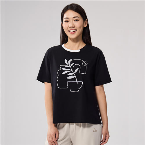 佐丹奴女装25年新款弹力保型T恤衫05395208 商品图5