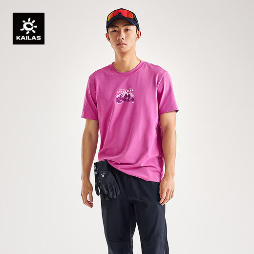 KAILAS凯乐石 中性款安娜普尔纳峰棉T KG2537129【Z】 商品图0