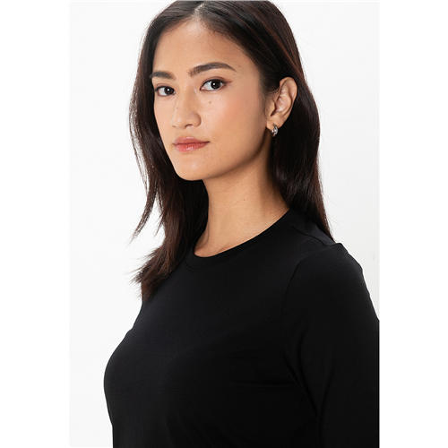 佐丹奴2025女款基础长袖圆领纯色打底T05325245 商品图6