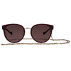 GUCCI 棕色女士方形太阳镜 商品缩略图0