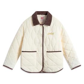 李宁-日进斗金系列女子防泼水短棉服AJMV022