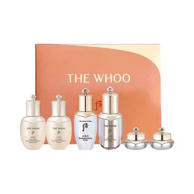 whoo后天气丹pro中样六件套保湿紧致修复