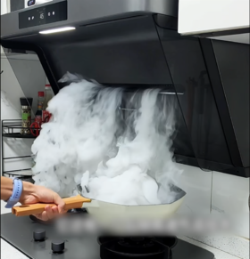 有什么吸什么！净烟机：都给我吸！