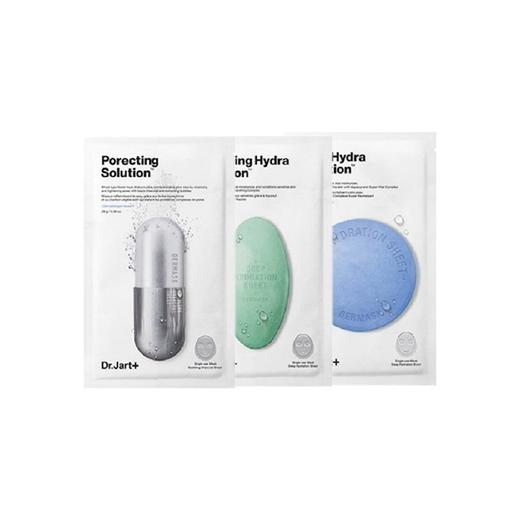 【新版】DR.JART+/蒂佳婷 药丸面膜蓝色+绿色+灰色 商品图0