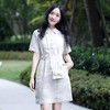 【高品质私服】【IC亚麻斜纹及膝连衣裙】G1326-CC【无标出货 介意慎拍】 商品缩略图2