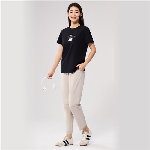 佐丹奴女装25年新款纯棉T恤衫05395216 商品图9