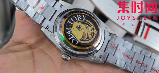 QF配重版 银日志 劳力士星期日历型系列 日志36mm 商品图4