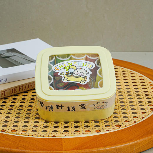 【大大线卷，便携实用】针线套装家用便携针线盒 手工穿针学生宿舍收纳盒 多功能手缝针线包-QQ 商品图4