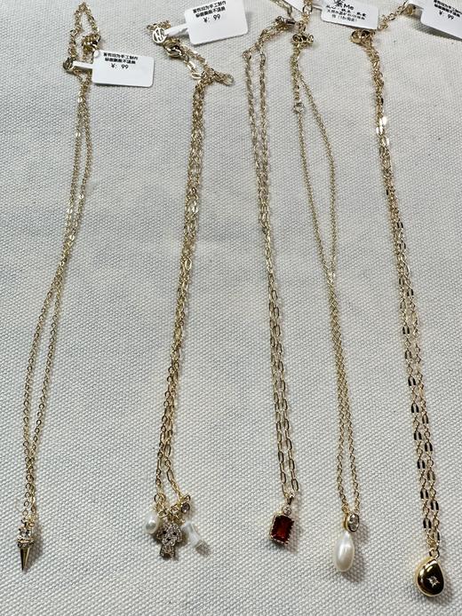蜜玴鎏金丨99元包金锆石珍珠项链 商品图0