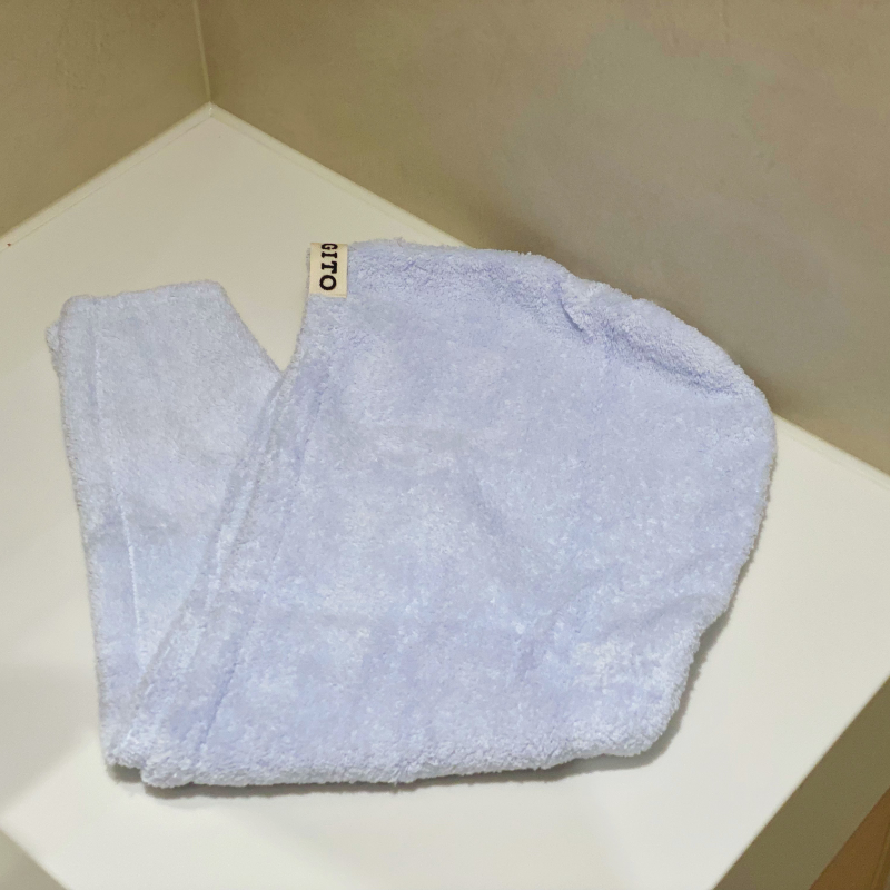 RIGURGITO丝柔纺干发帽，瞬间吸水体验，干发护发一步到位