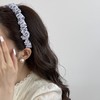 【敲好看】超仙百搭缎面褶皱发箍日韩甜美气质发卡外出头箍森系网红洗脸发饰。ry 商品缩略图3