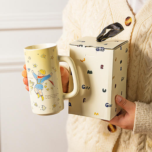 摩登主妇马克杯家用喝水杯陶瓷杯子高颜值办公室咖啡杯可爱早餐杯 商品图0