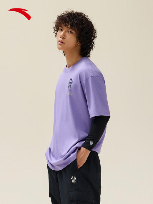 【M/XL/2XL/3XL断码】安踏凯里·欧文系列丨短袖t恤男冰肤抗菌运动上衣172531111 商品图1