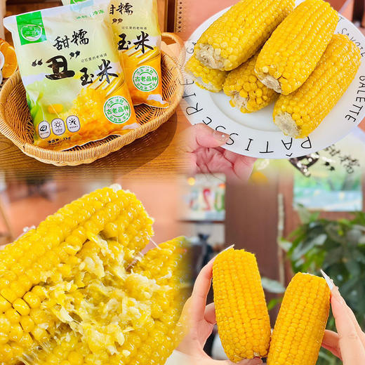 屹滋源～甜糯丑玉米 1kg/袋*2 袋（12-16 支） 商品图5