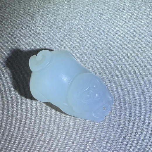 和田玉（白玉）挂件--灵猴12-15g 商品图0