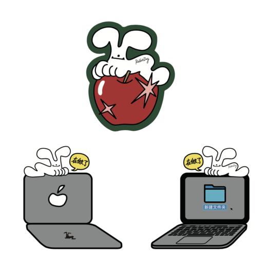 兔子狗丨钥匙扣 商品图0