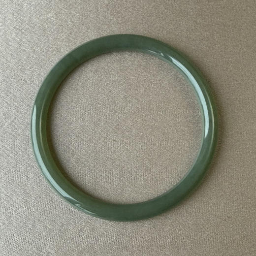 和田玉（青玉）手镯--湖水绿（圈口请备注留言） 商品图0